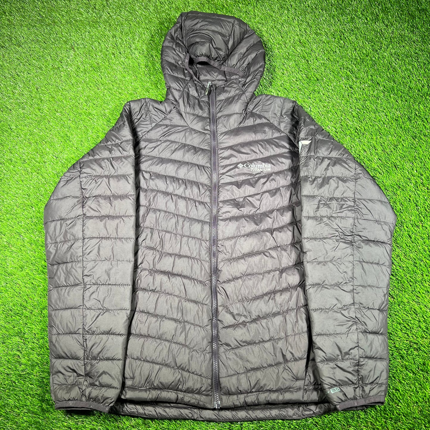 Columbia Purple Rain Jacket Size Large USED v16883