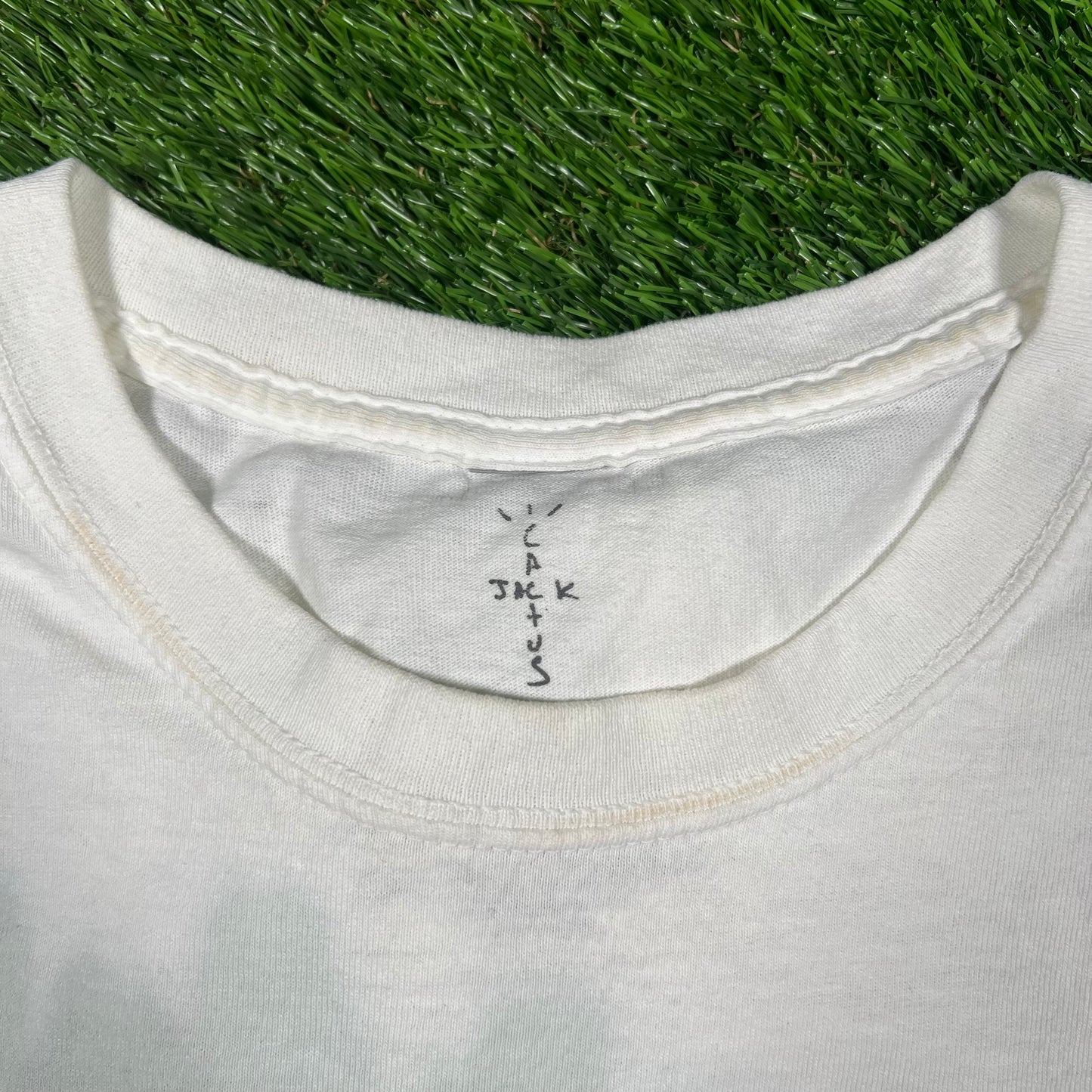 Travis Scott Rolling Loud Have You Ever Been Lost Tie Dye Green Tee Size Medium USED x14560