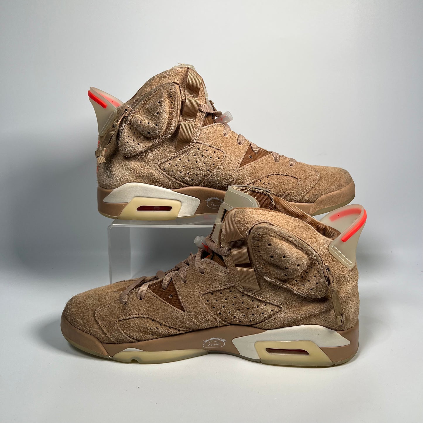 Jordan 6 Travis Scott Biritsh Khaki (2020) Size 13 USED s17551