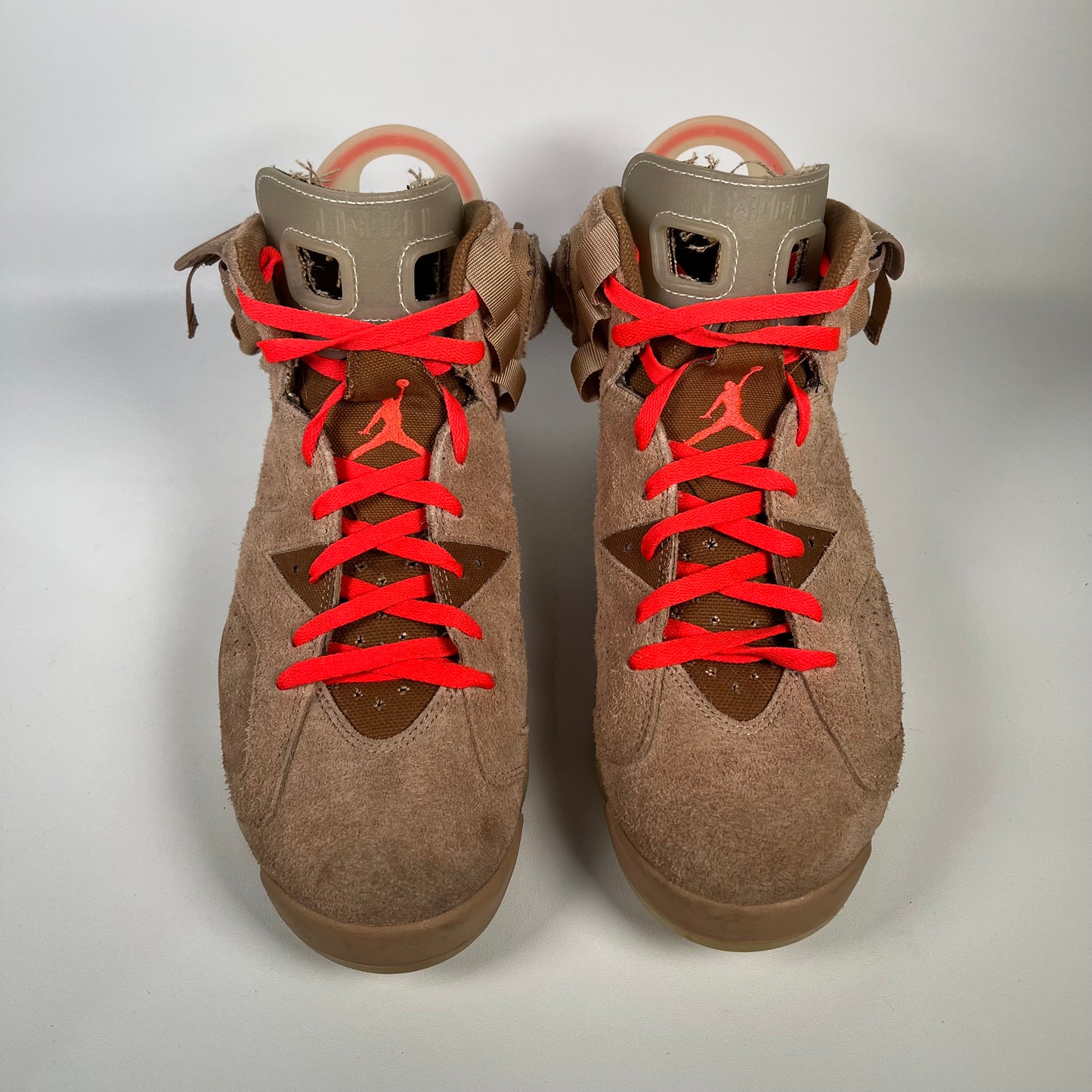 Jordan 6 Travis Scott Khaki Size 11 USED s17914
