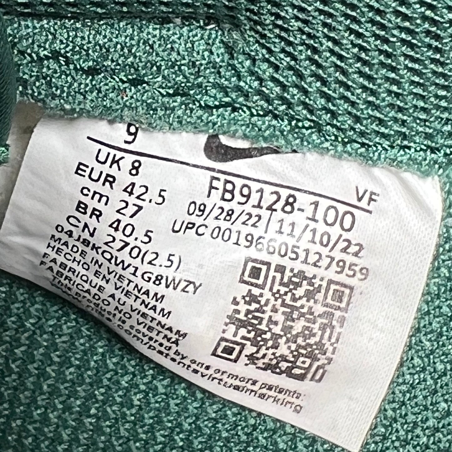 Nike Air Force One Low Four Horseman Lebron (2023) Size 9 USED s22018