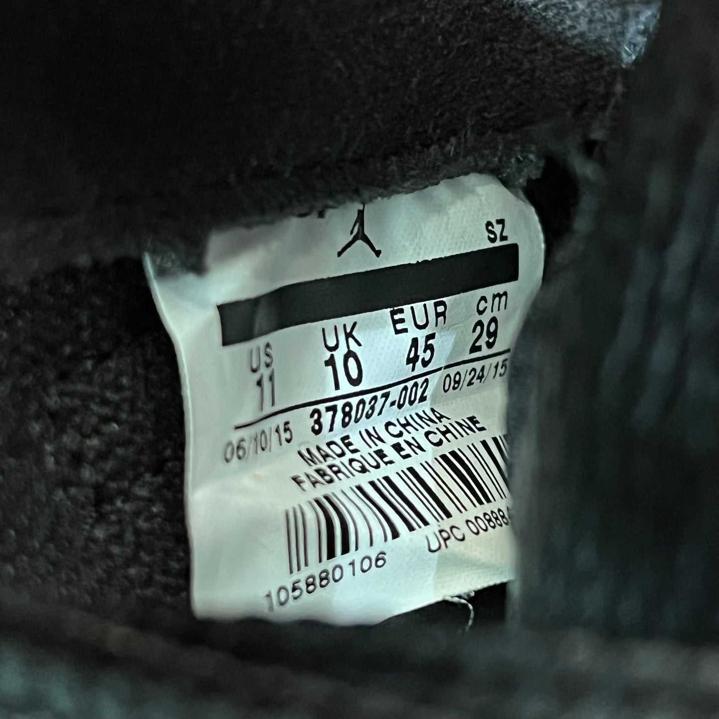 Jordan 11 72-10 (2015) Size 11 USED s18047