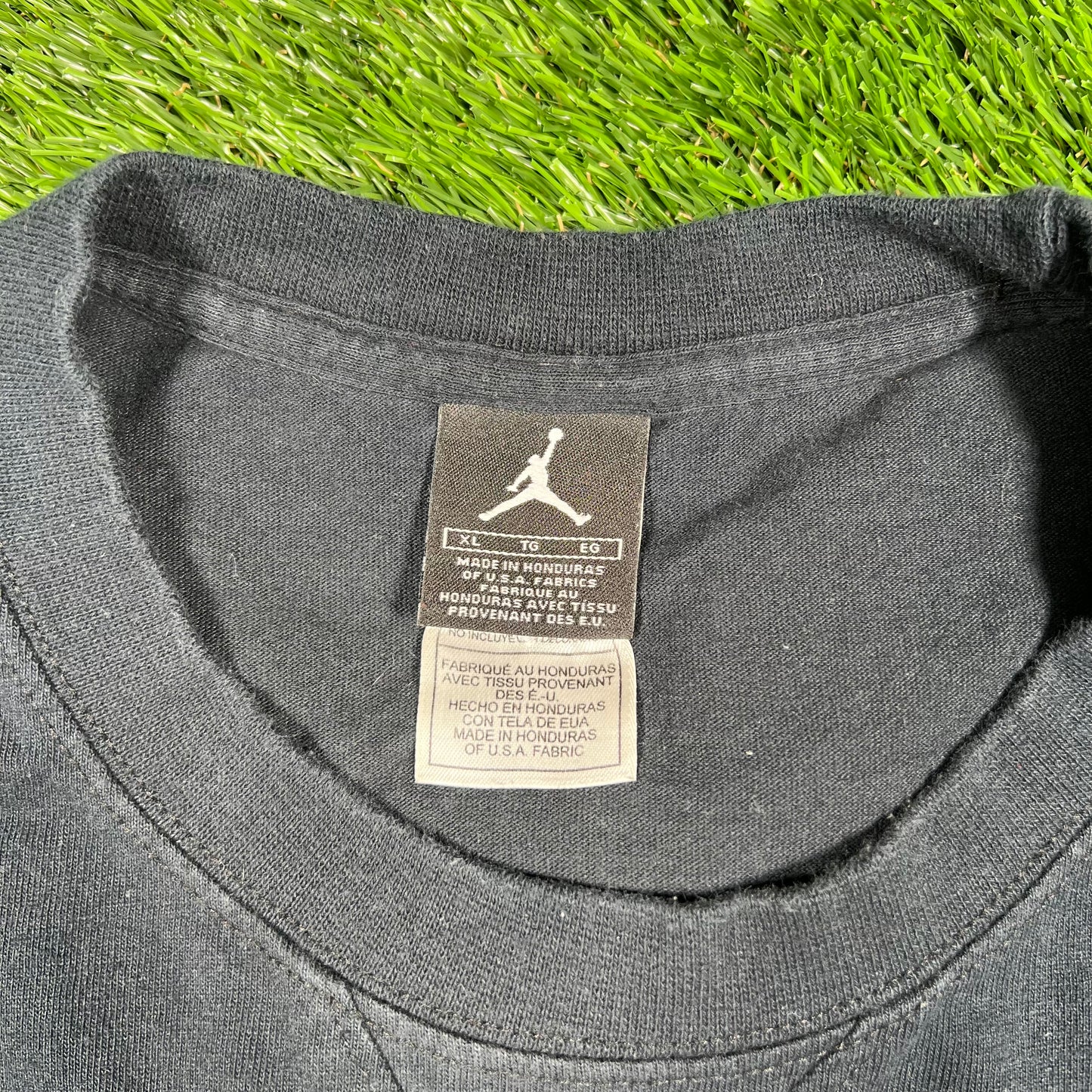 2010s Jordan Michael Jordan Has Overcome Black Tee Size XL USED v16807