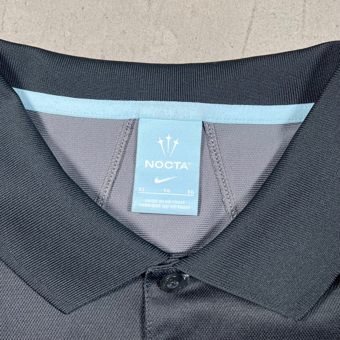 Nike Drake NOCTA Golf Polo Black Size XL USED x17541