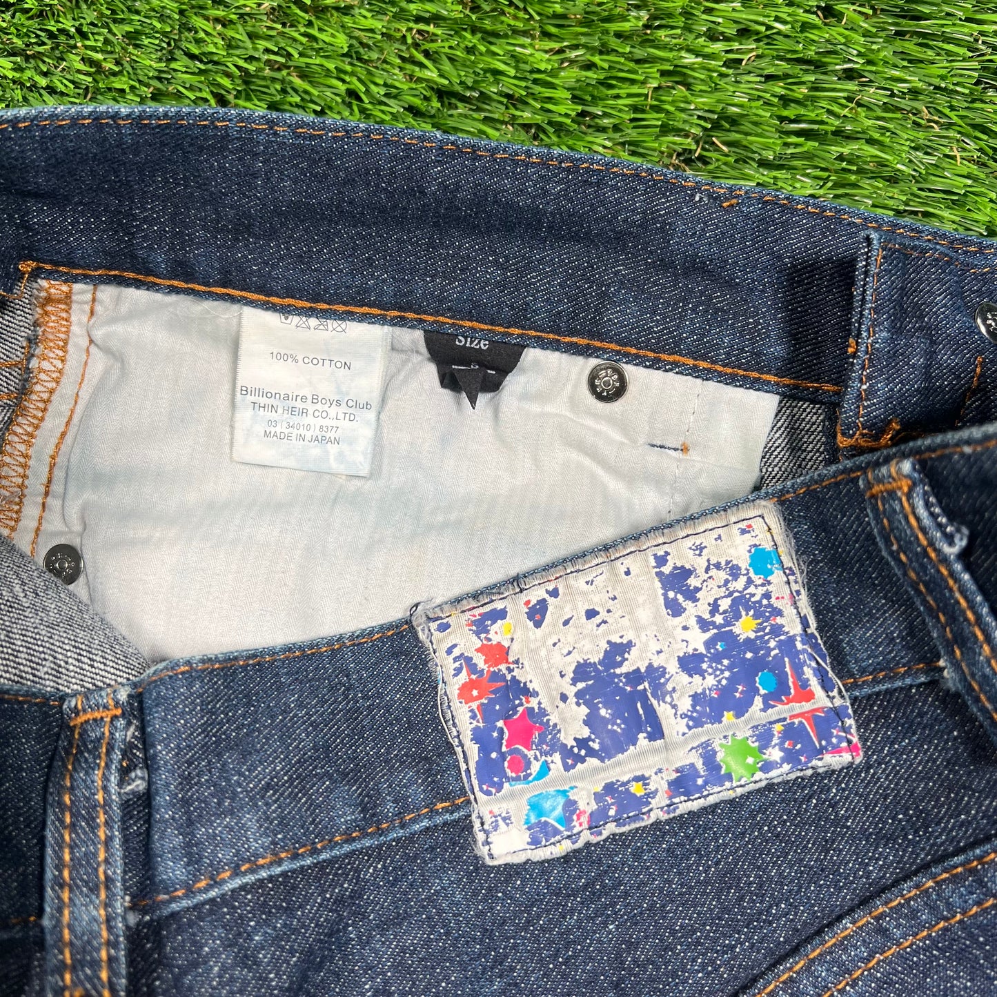 Billionaire Boys Club Ice Cream Running Dog Denim Size 32 USED x16210