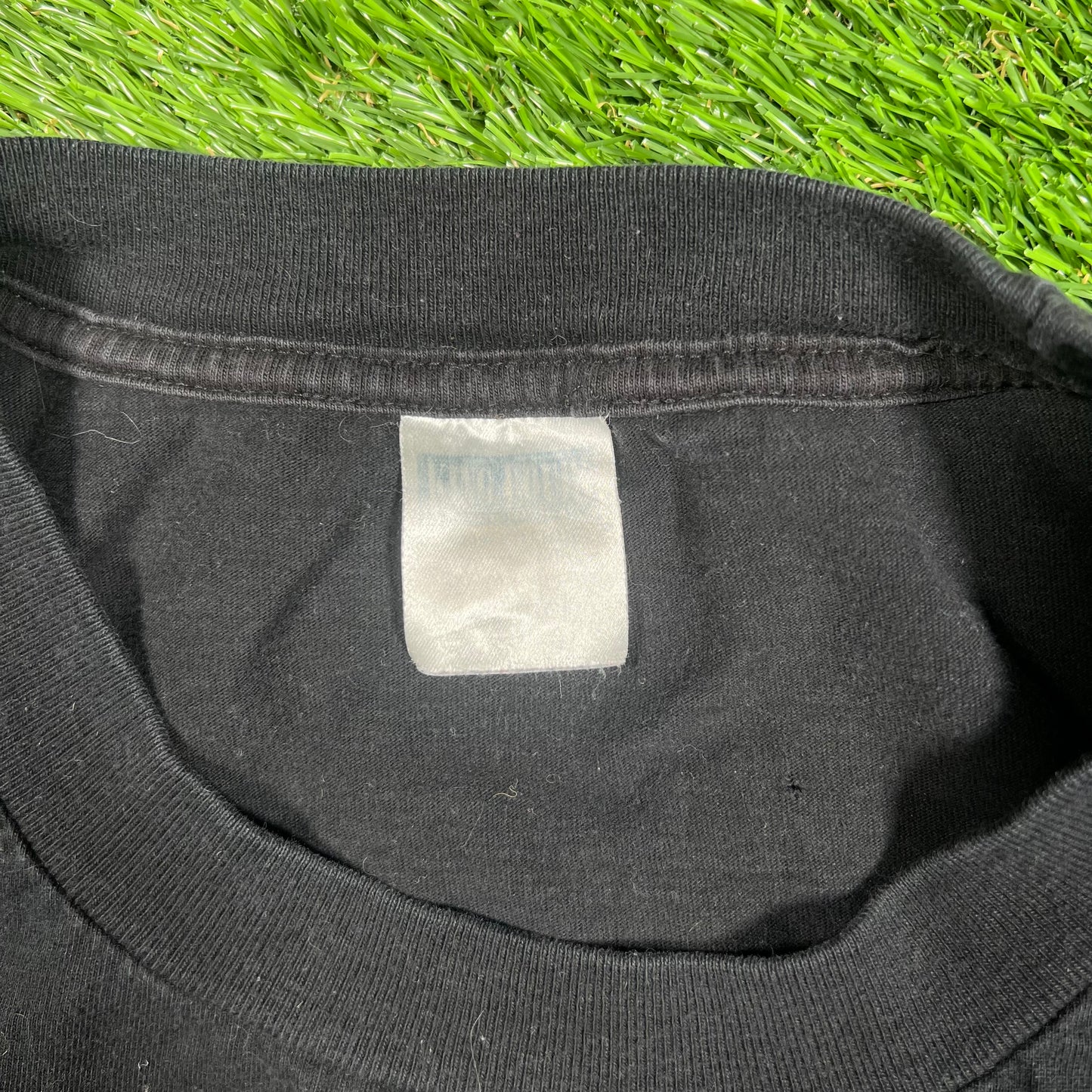 Y2K Dont Gamble With Your Rights Black Tee Size XXL USED v17443