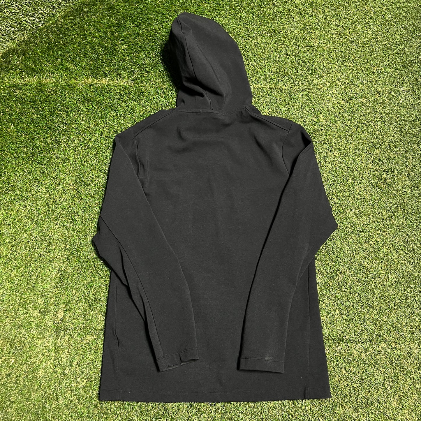 Nike Tech Black Zip Up Hoodie Size Small USED v16333