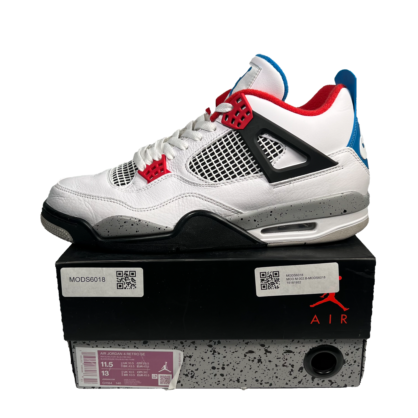 Jordan 4 What The (2019) Size 11.5 USED s17771