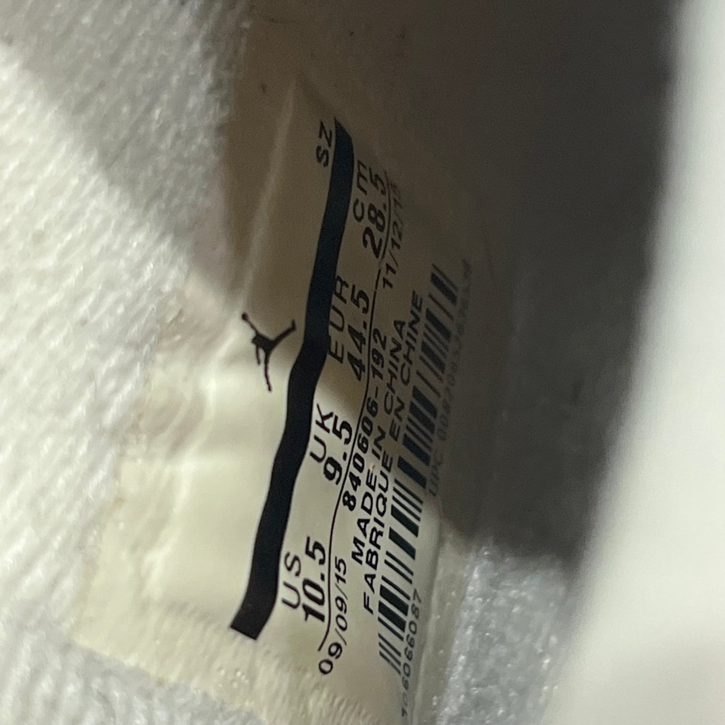 Jordan 4 White Cement (2016) Size 10.5 USED s22445
