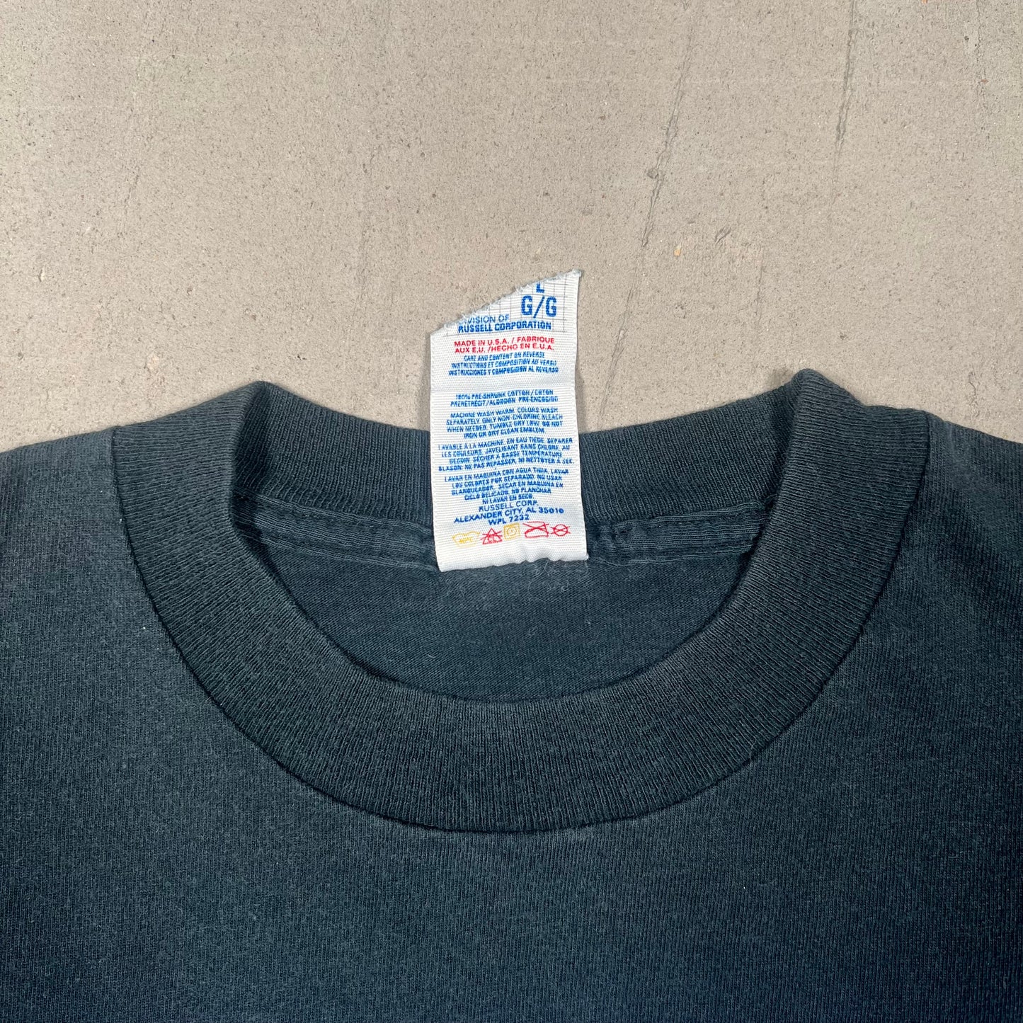1997 Laconia "Rally Week" Black Biker Tee Size Large USED v19193