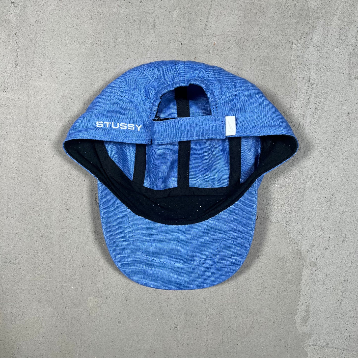 Nike Stussy Blue Fly Cap Hat NEW x17344