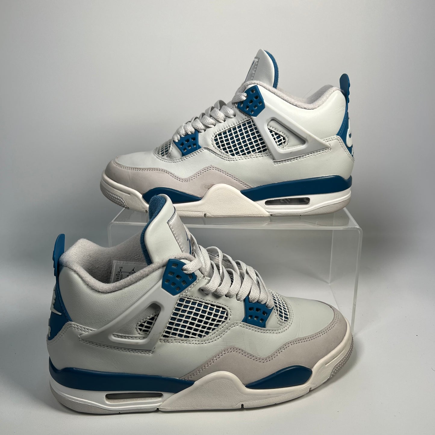 Jordan 4 Military Blue (2024) Size 8 USED s17595