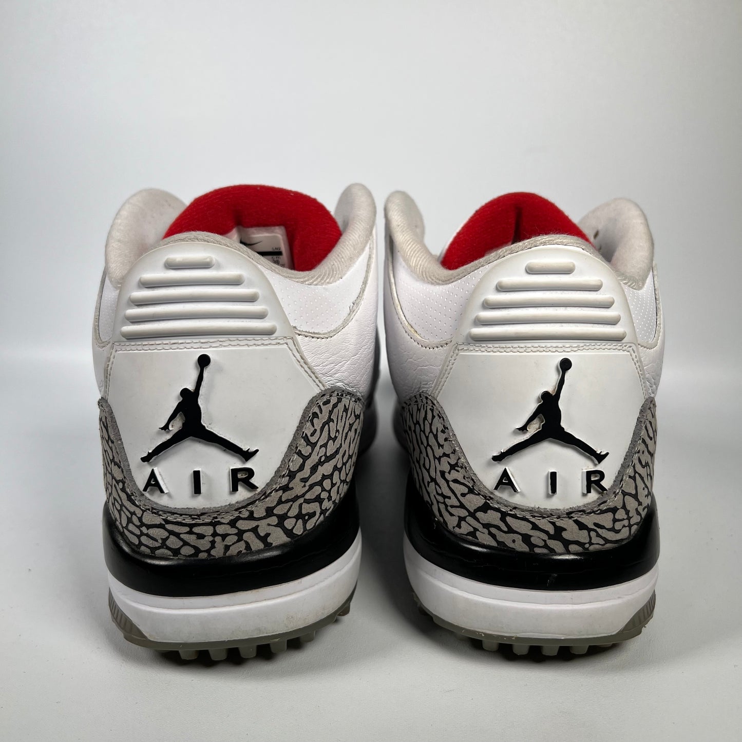Jordan 3 White Cement Golf (2017) Size 12 USED s3293