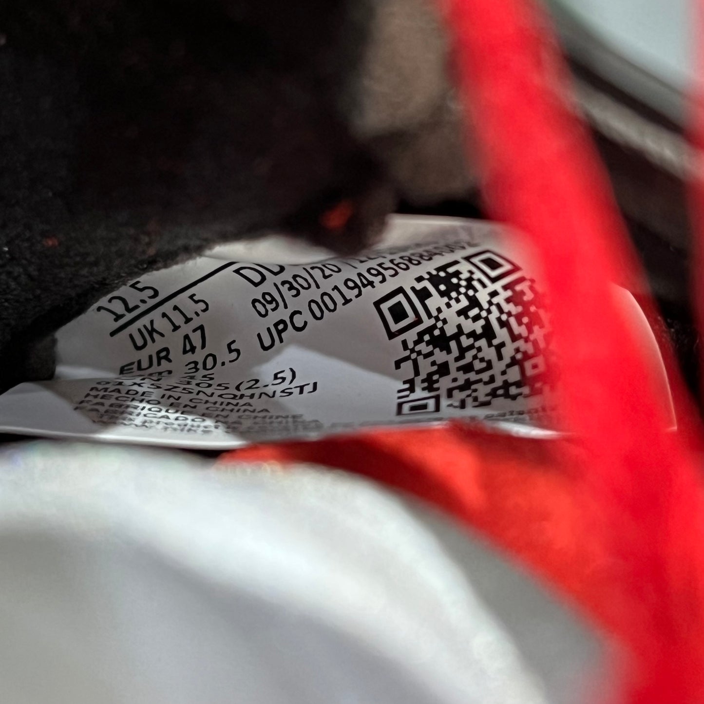 Jordan 5 Raging Bull (2020) Size 12.5 NEW s21776