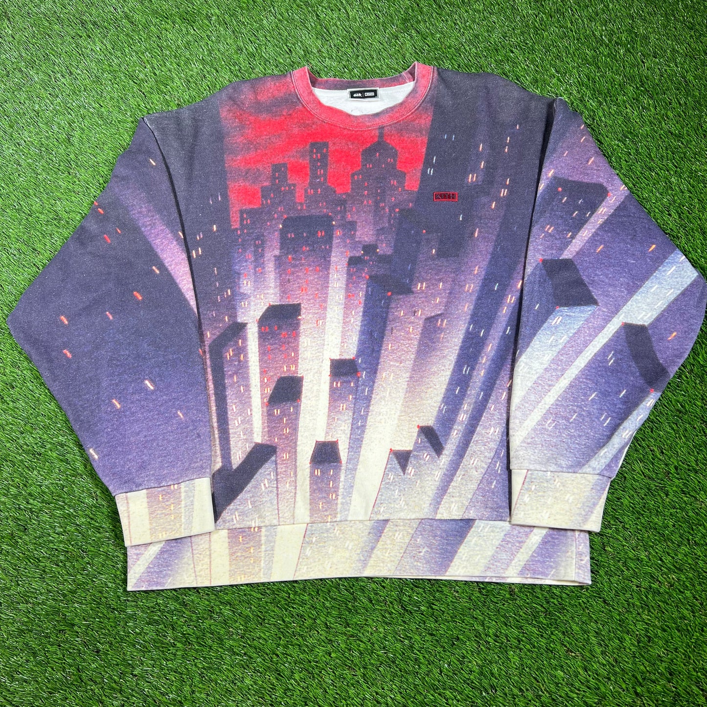 Kith x Batman Gotham City Crewneck Size Medium USED x14310