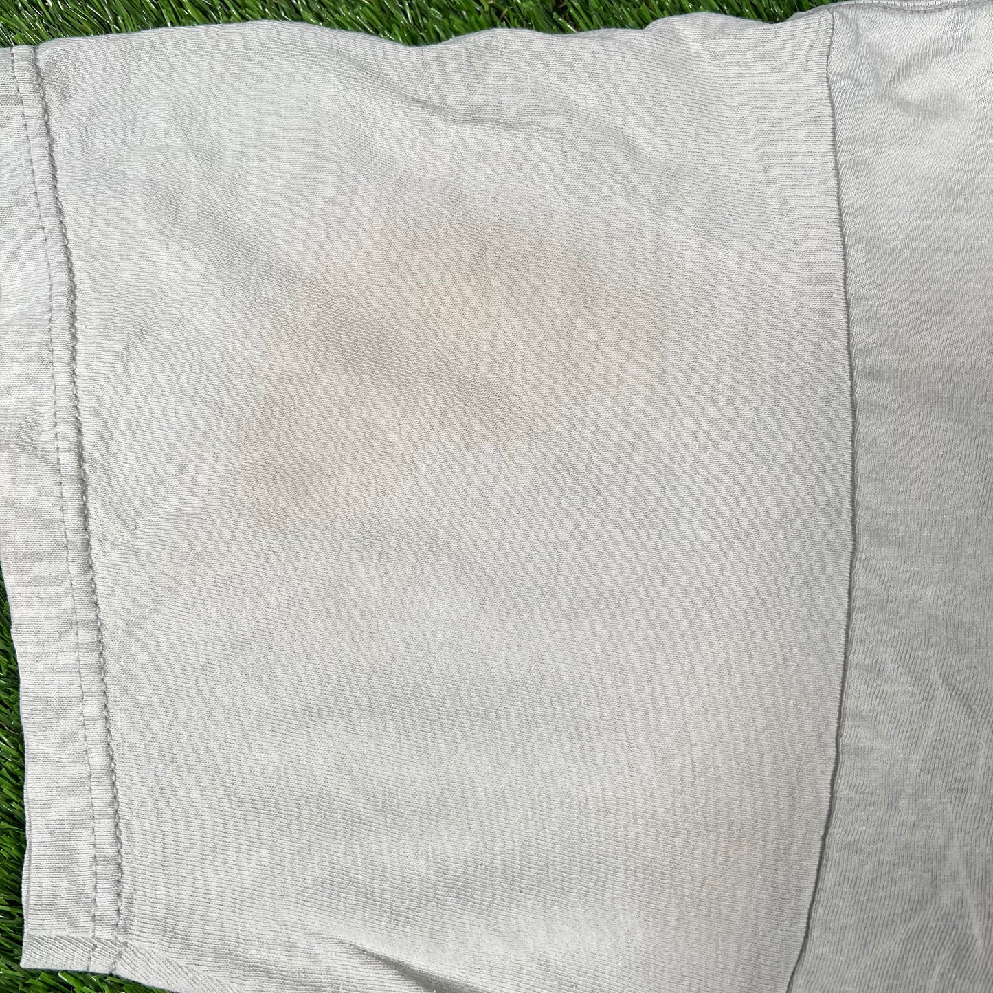 1990s Nike White Tag Grey Tee Size XL USED v16818
