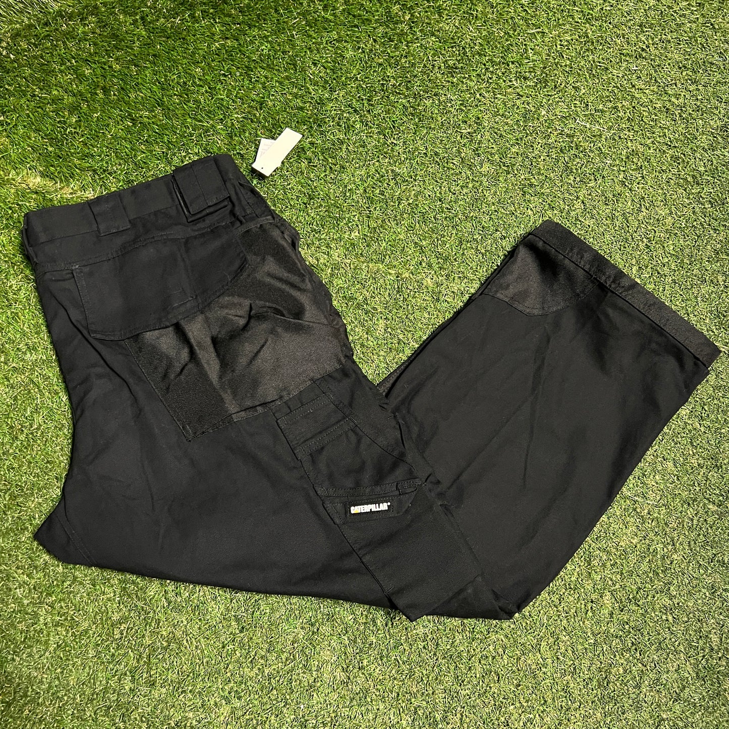 CAT Heavy Duty Black Workwear Pants Size 42 NEW x13837