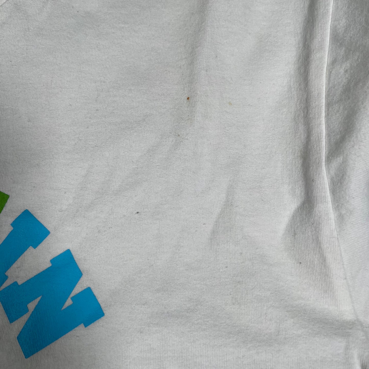 A Bathing Ape x J Balvin White Tee Size XL USED x14502
