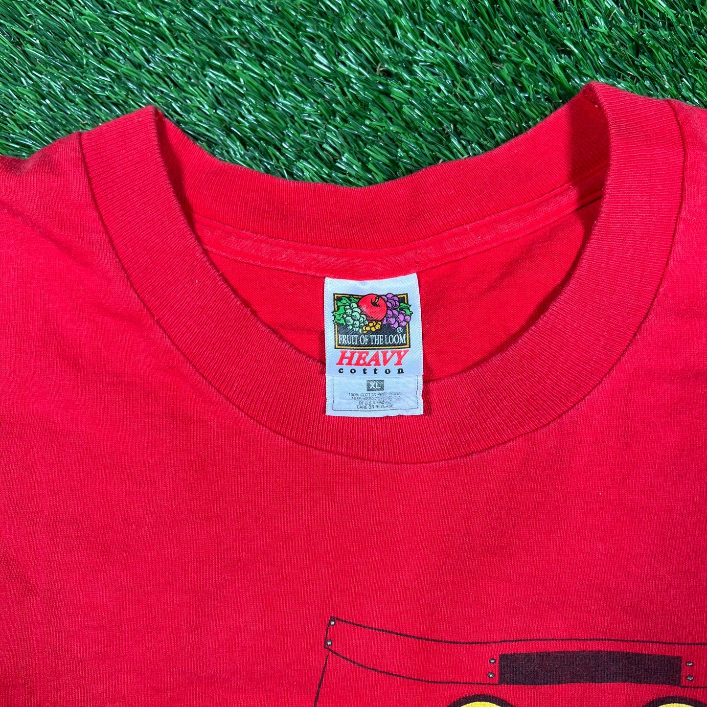 1997 Bill Elliott McDonalds Red Racing Nascar Tee Size XL USED v17927