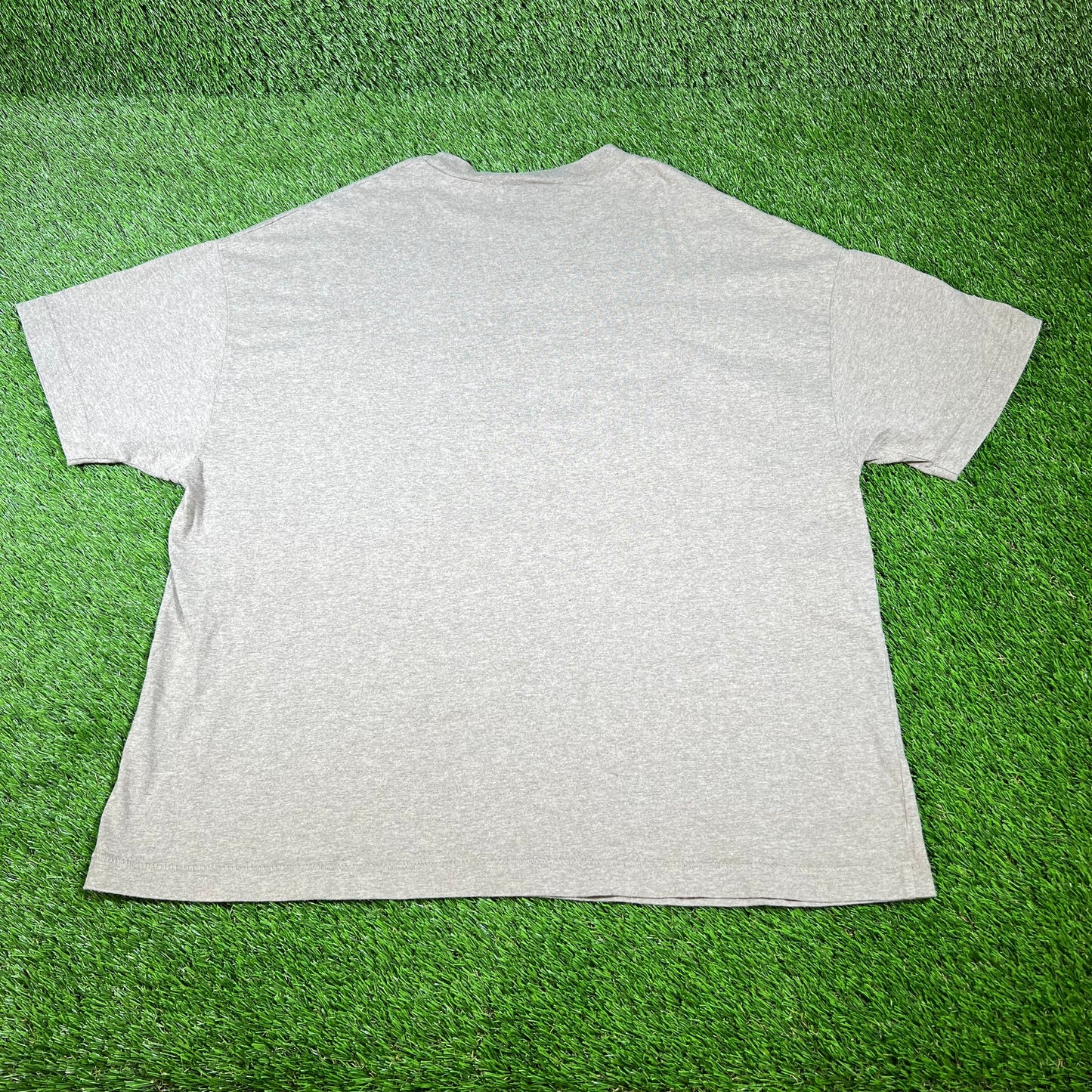 FOG Essentials Tab Collar Logo Grey Tee Size Medium USED x14347