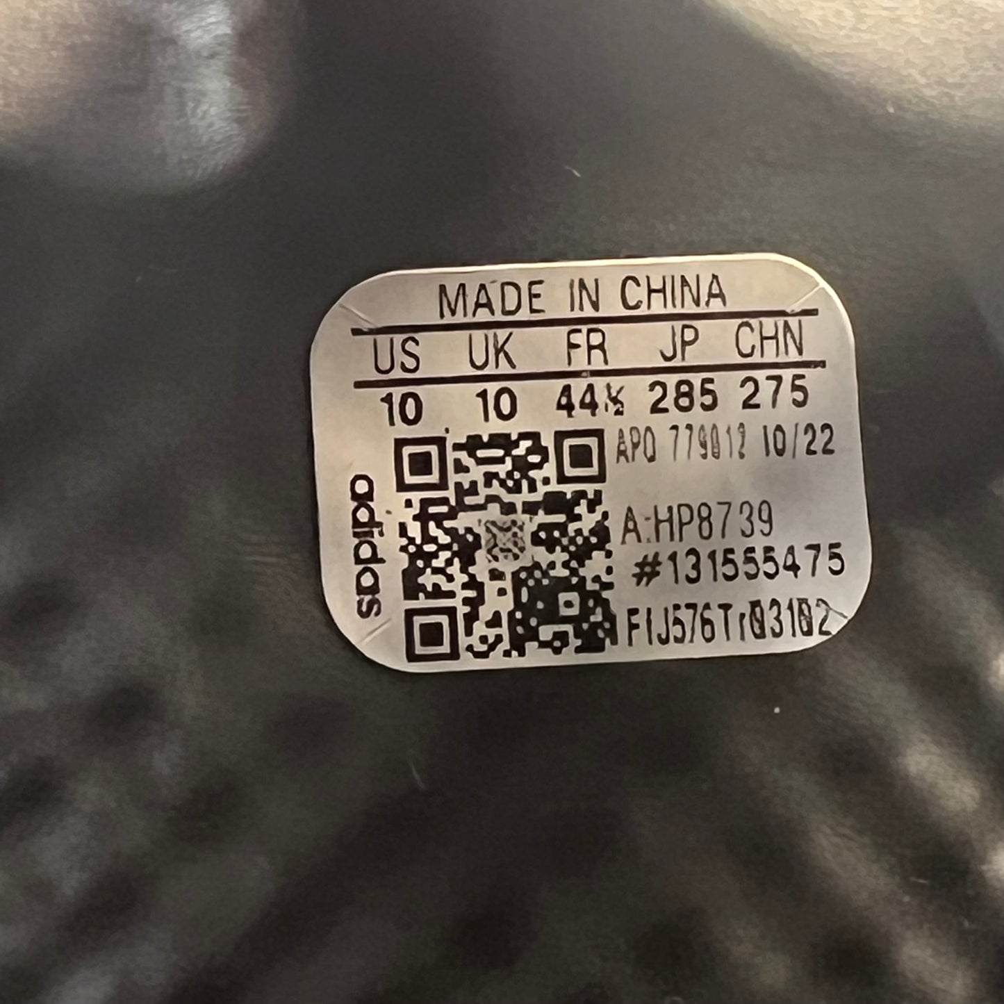 Yeezy Foam Runner Onyx (2024) Size 10 NEW S18485