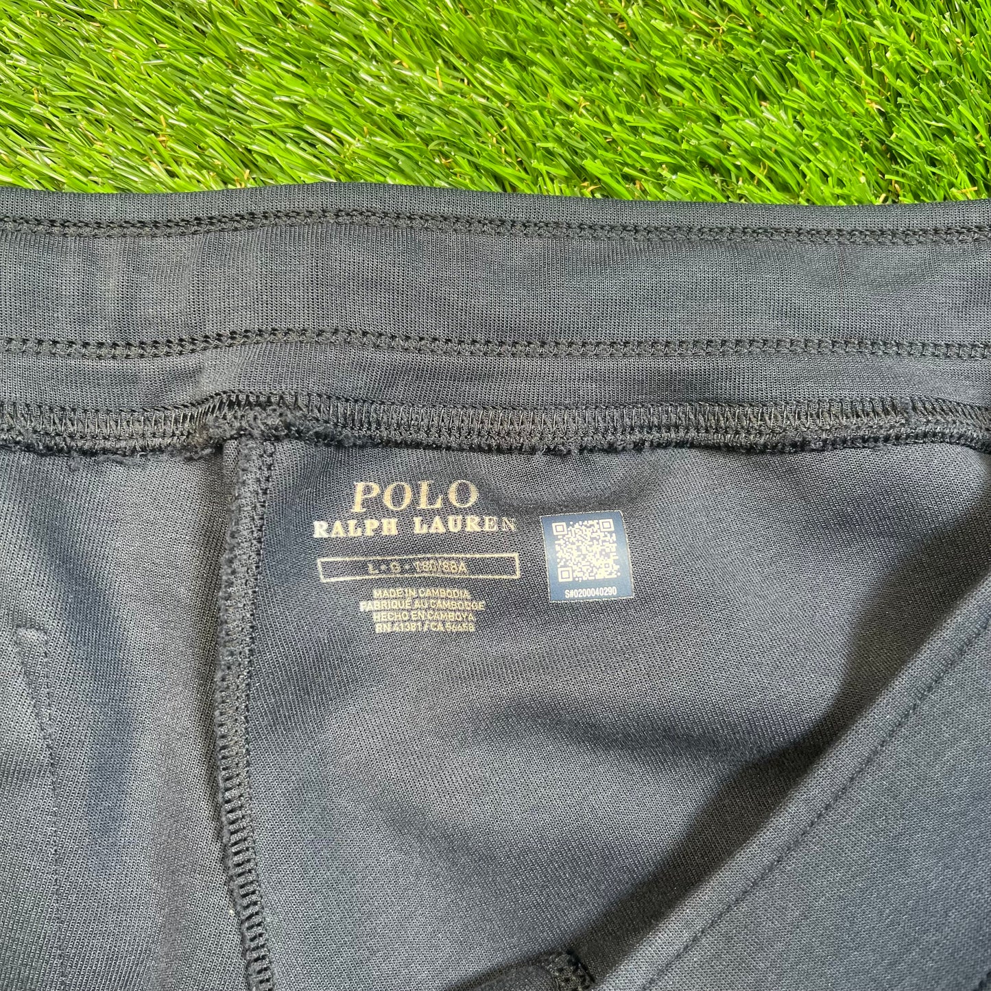 Polo Ralph Lauren Navy Tech Pants Size Large USED v18775