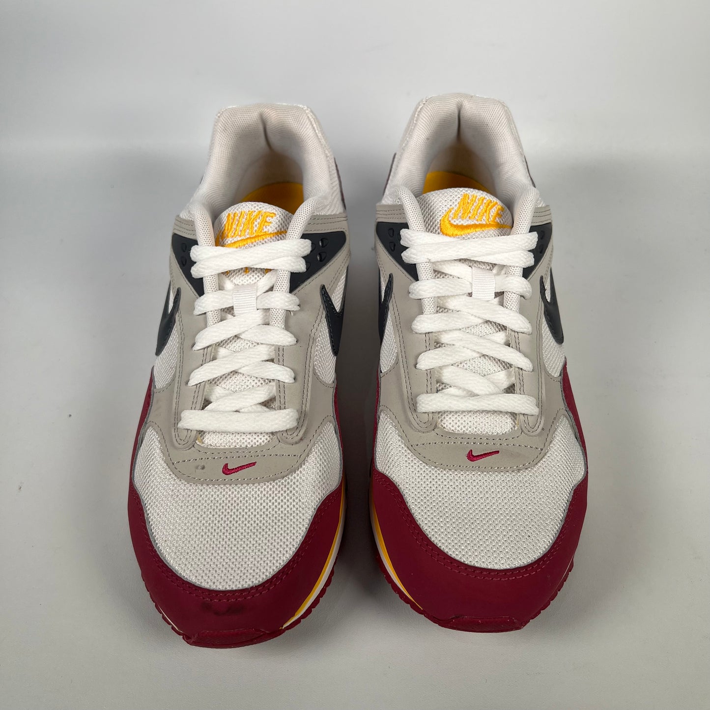 Nike Air Max Correlate White Dark Grey Yellow (2022) Size 9M/10.5W USED s18635