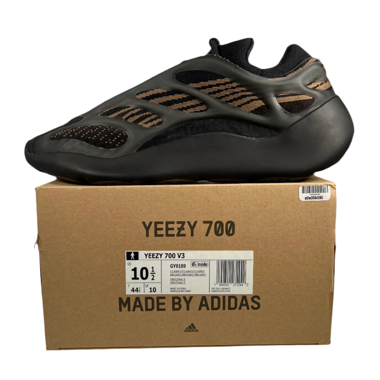 Yeezy 700 V3 Clay Brown Size 10.5 USED S17414