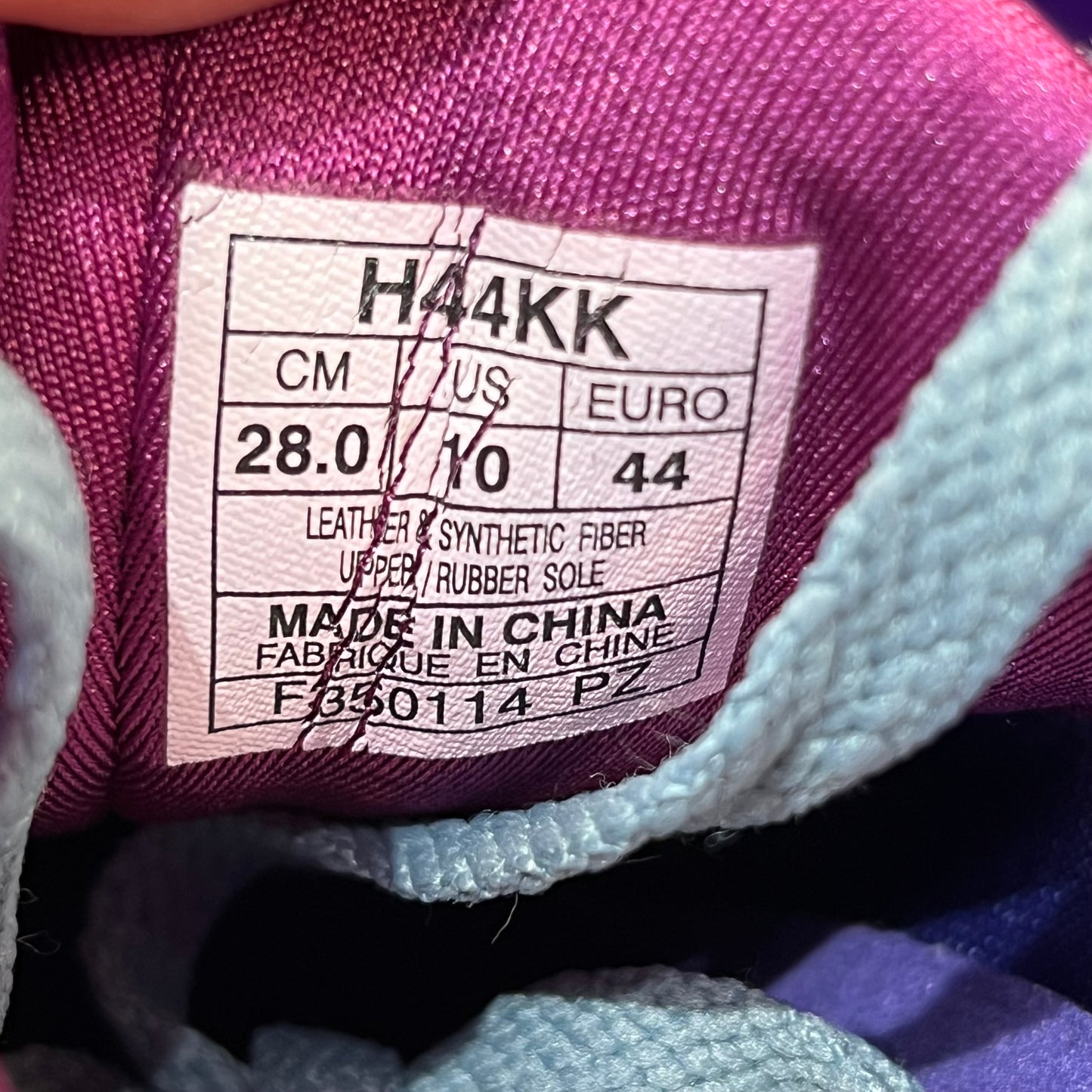 Asics Gel-Kayano Trainer Purple (2018) Size 10 USED S19775