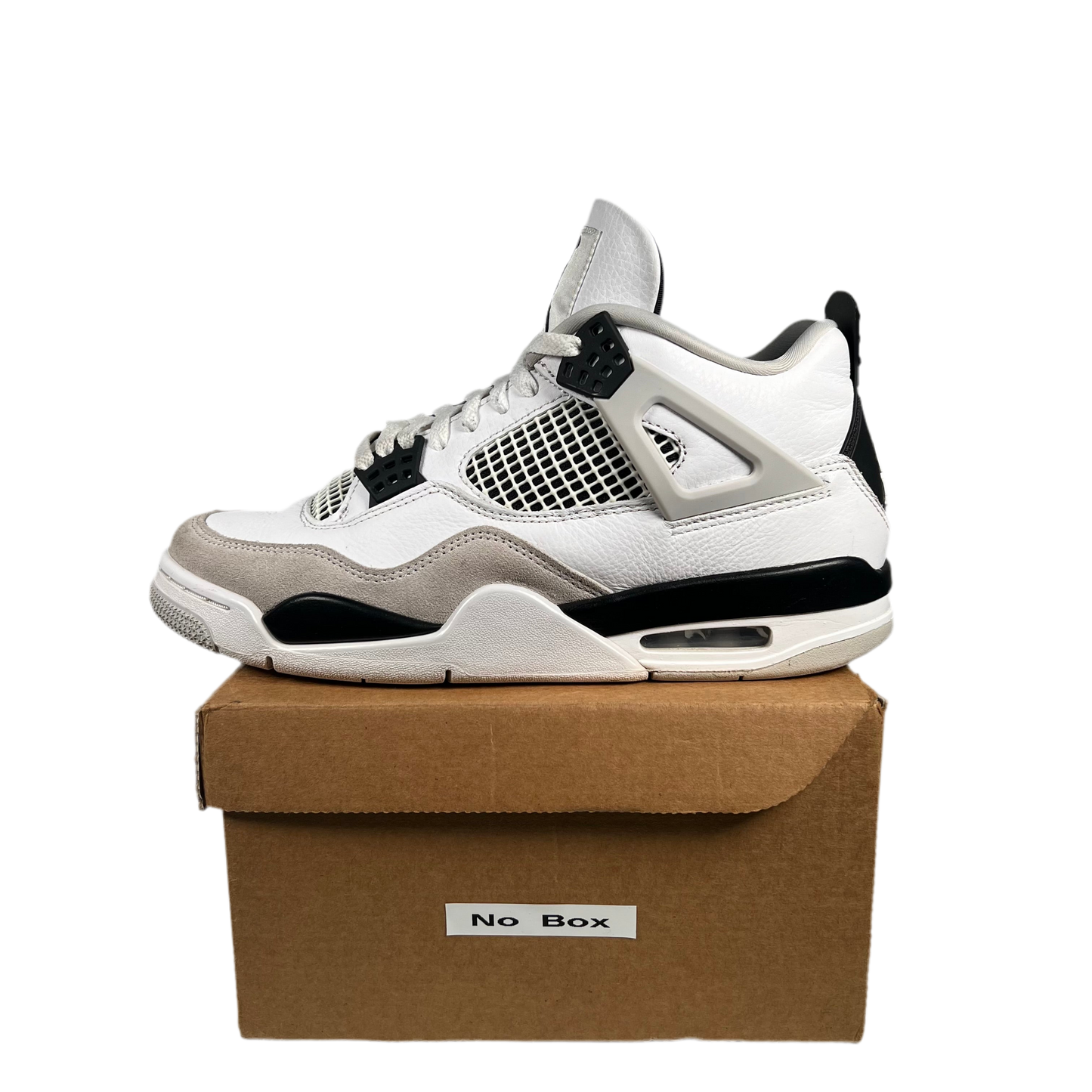 Jordan 4 Military Black (2022) Size 8.5 USED s17977