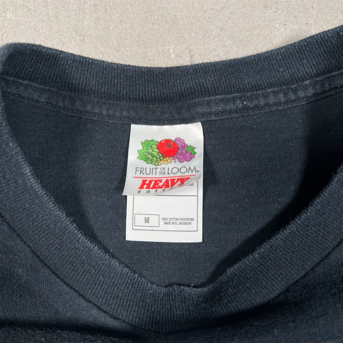1990s John Wayne Gacy Clown Black Tee Size Medium USED v16520