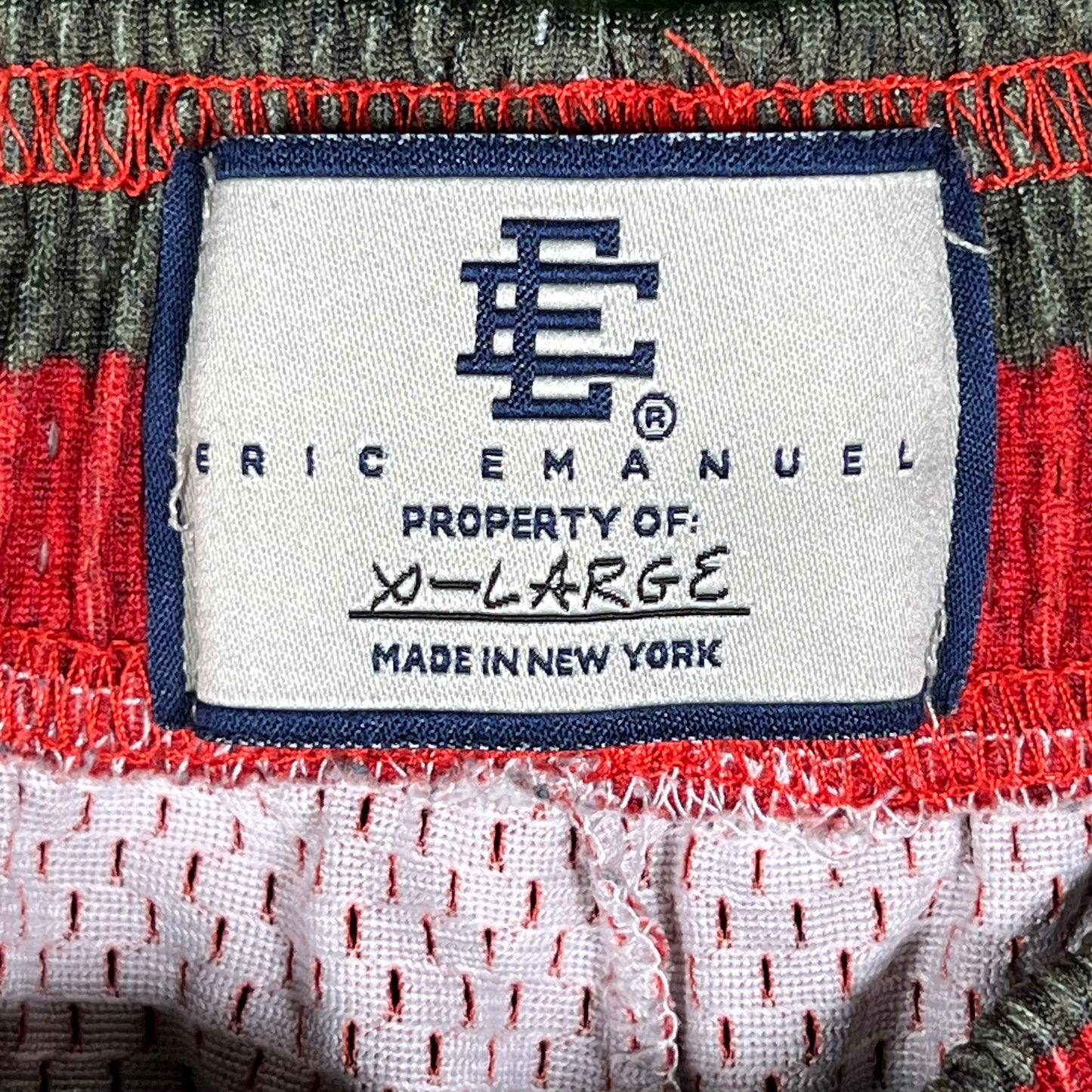 Eric Emanuel Freddy Krueger Red Shorts Size XL USED x14261