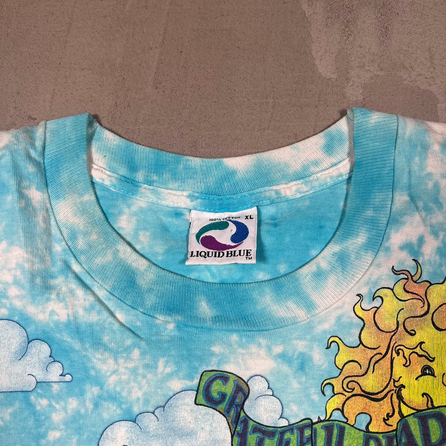 Grateful Dead Parachuting Bears 1993 Size XL USED v10943
