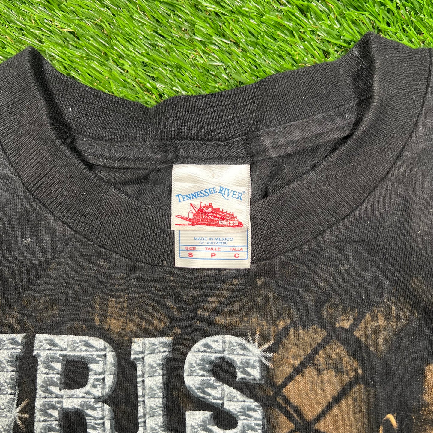 2007 Chris Brown Exclusive Black Tee Size Small USED v18049