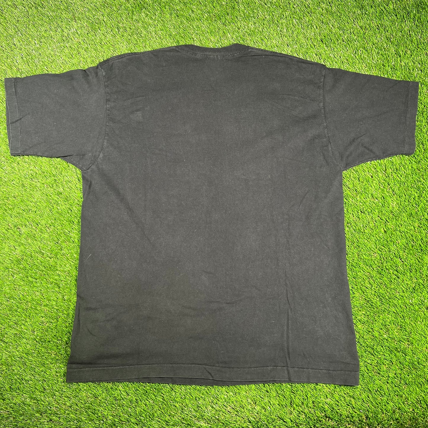 1996 Chicago Bulls Back Where it Belongs NBA Champs Black Tee Size XL USED v16731
