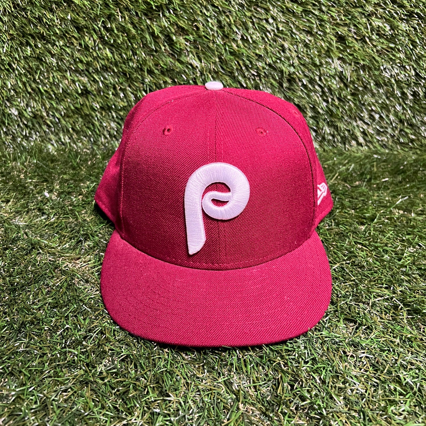 New Era Philadelphia Phillies Fitted Size 7 3/4 USED v16226