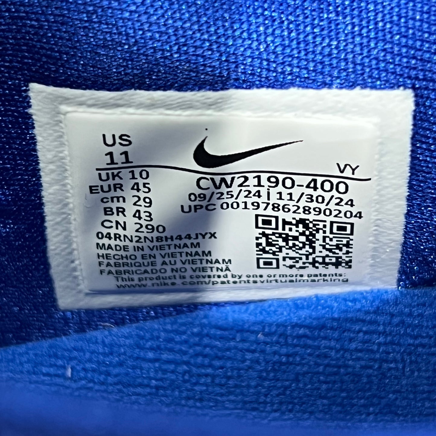 Nike Kobe 6 Protro Dodgers (2025) Size 11 NEW s18055