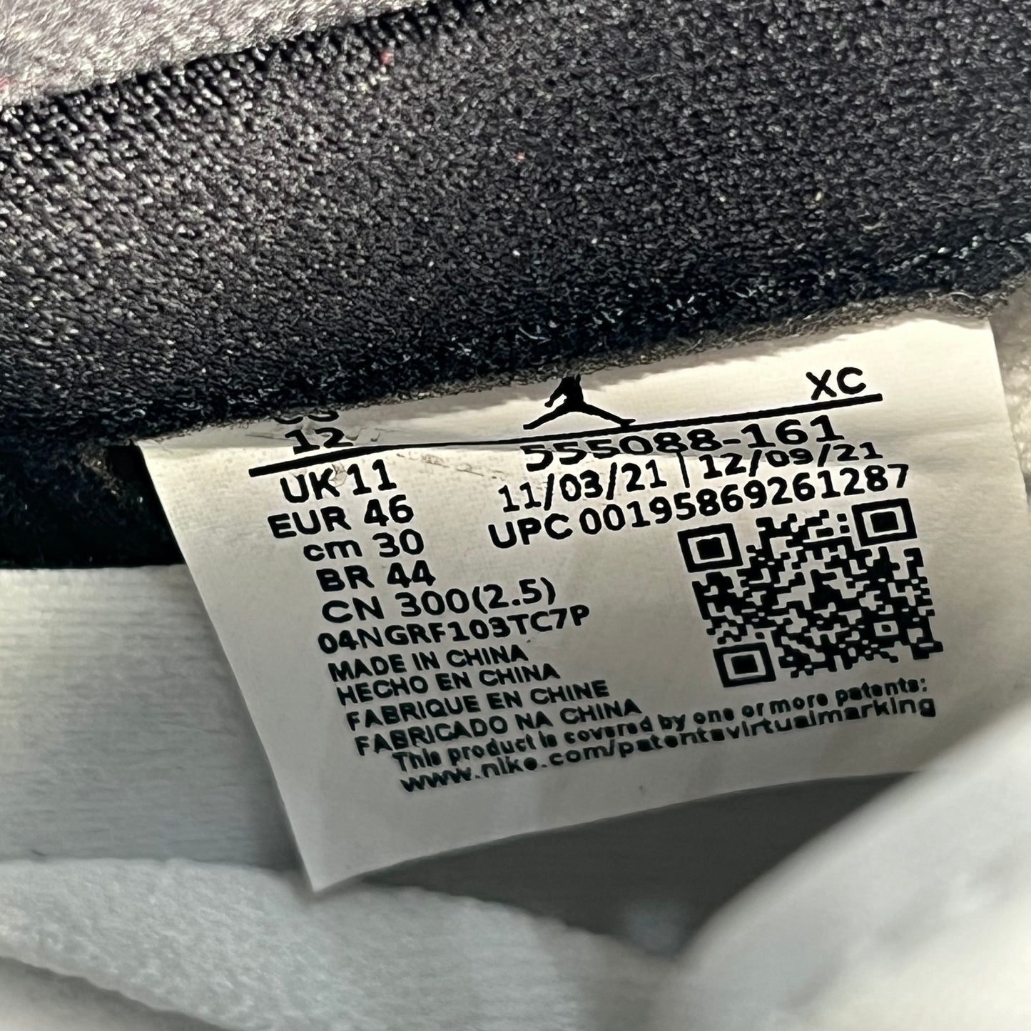 Jordan 1 Heritage 2022 Size 12 NEW S17577