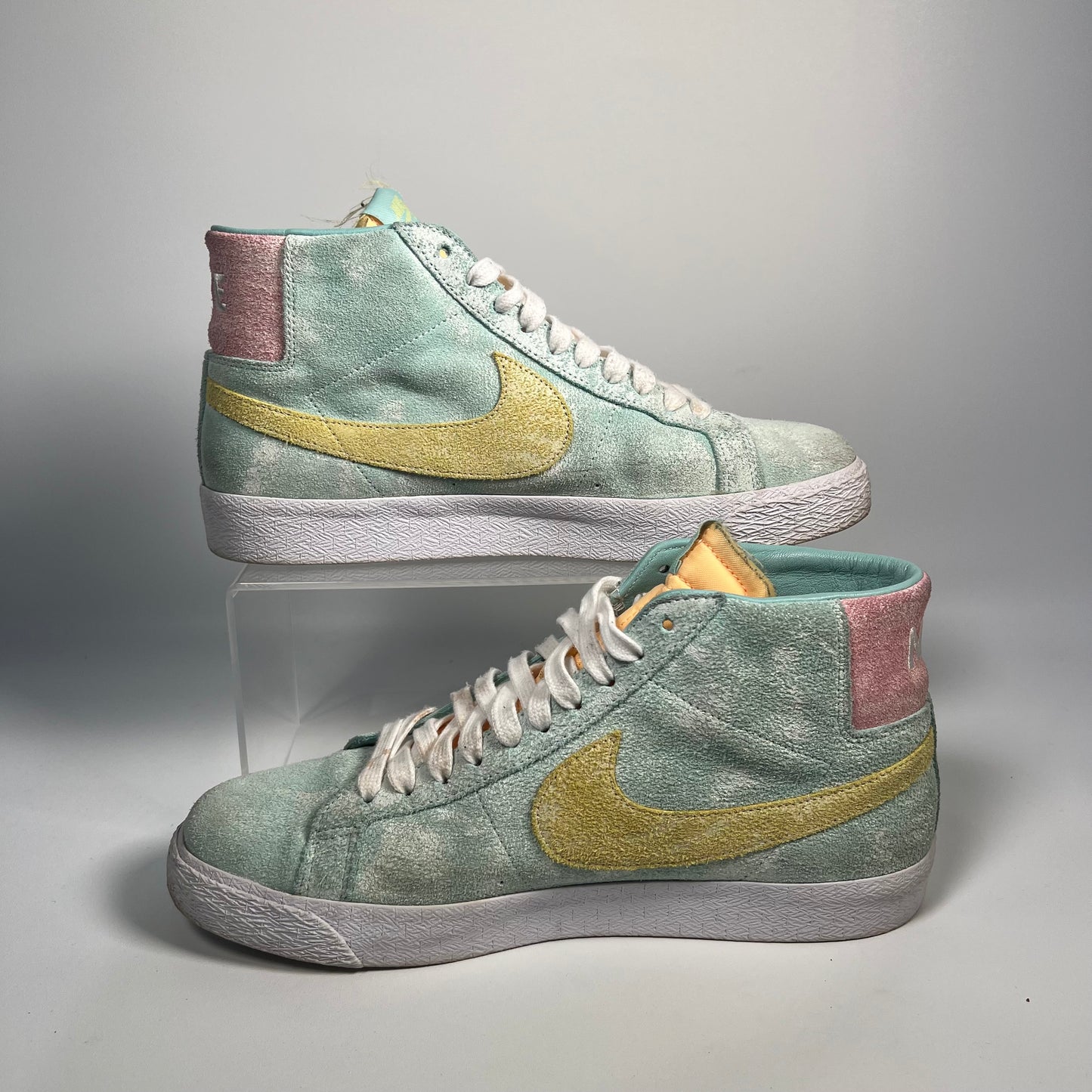 Nike Sb Blazer Mid Faded Light Dew Size 11 USED S17143
