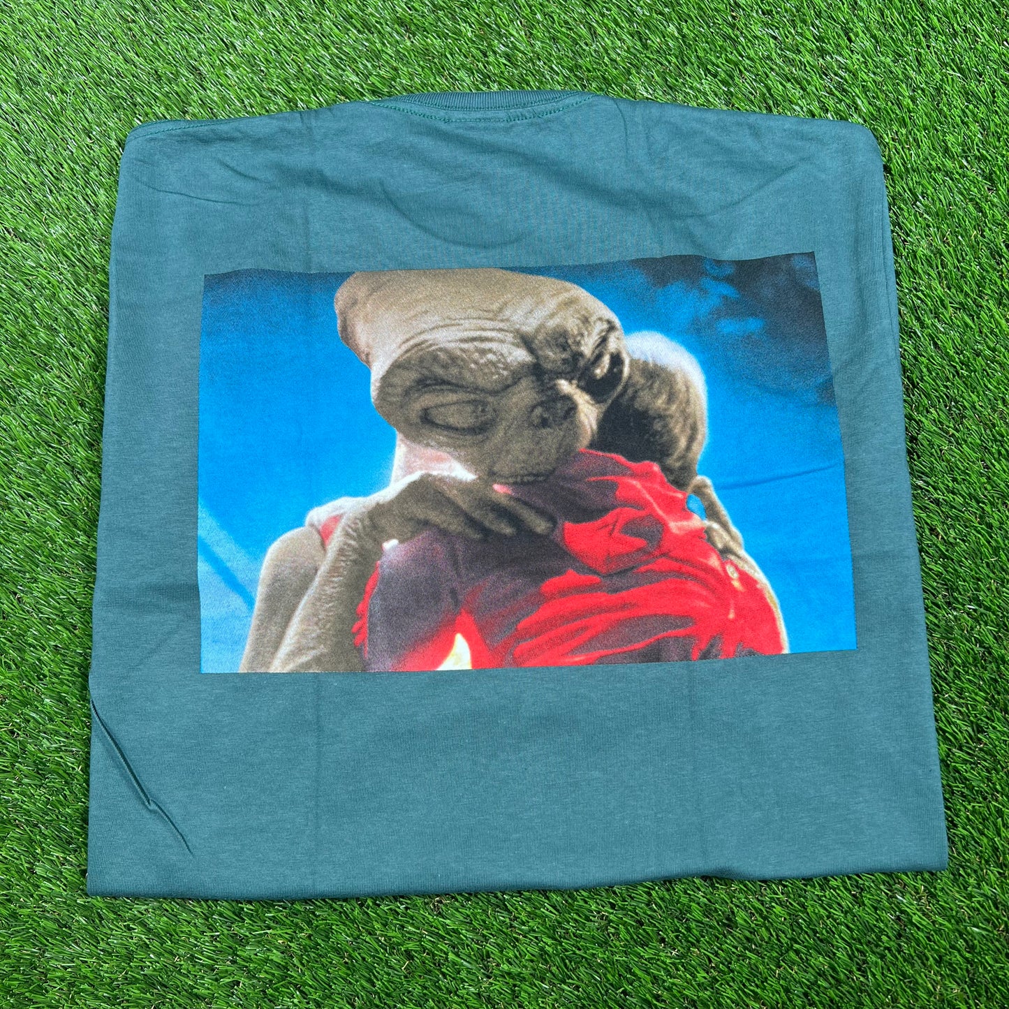Supreme ET 2015 Dark Teal Tee Size Large NEW x14512