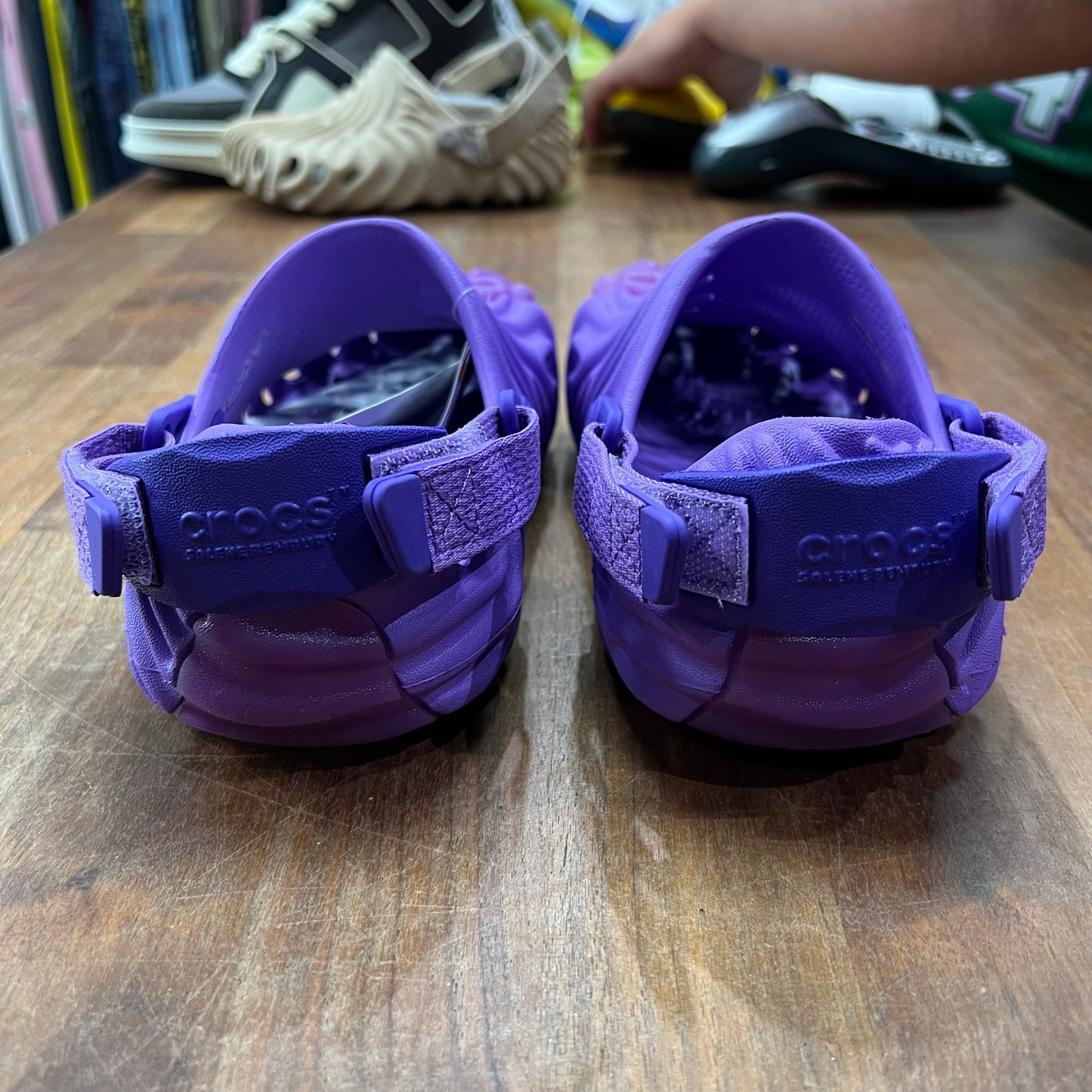 Crocs Pollex Clog Dewberry Kids Size 2 NEW s16949