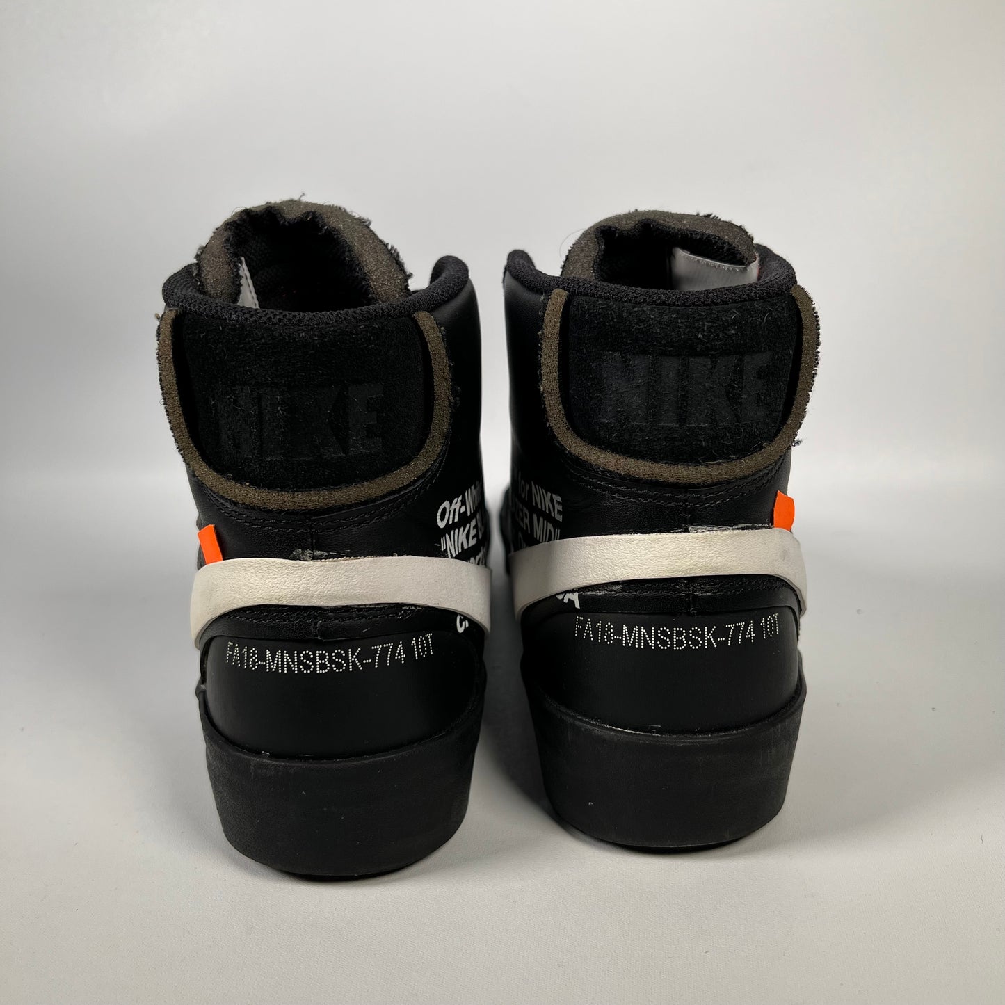 Nike Blazer Off White Grim Reaper (2018) Size 10.5 USED s18766