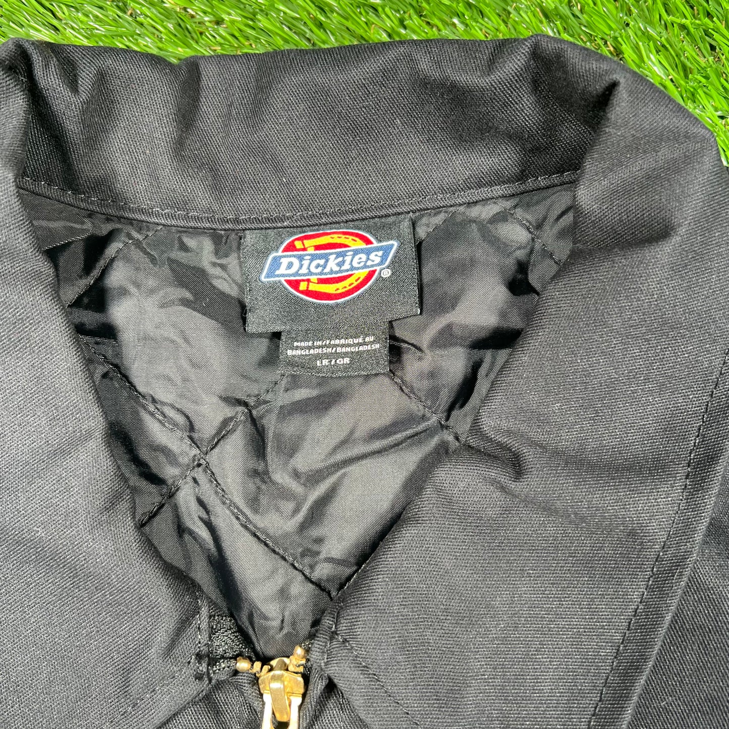 Dickies Black Detroit Jacket Size Large USED v17064