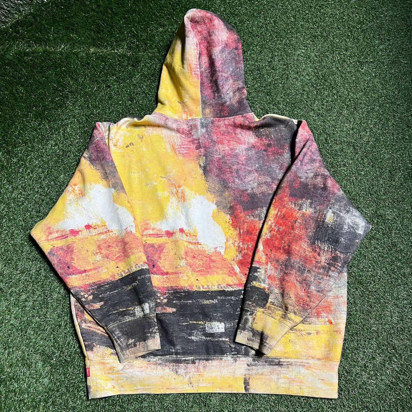 Supreme "Fire" 2022 Zip Hoodie Size XL USED x13783