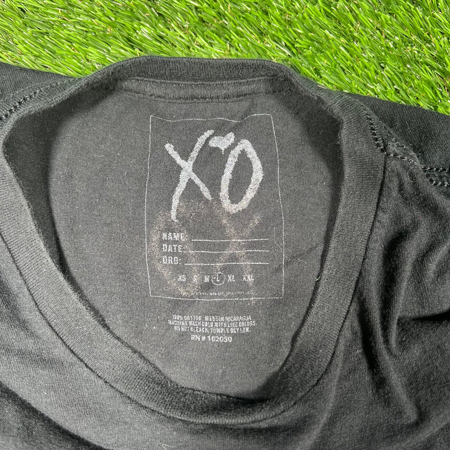 The Weekend Black Starboy Tee Size Large USED v16918