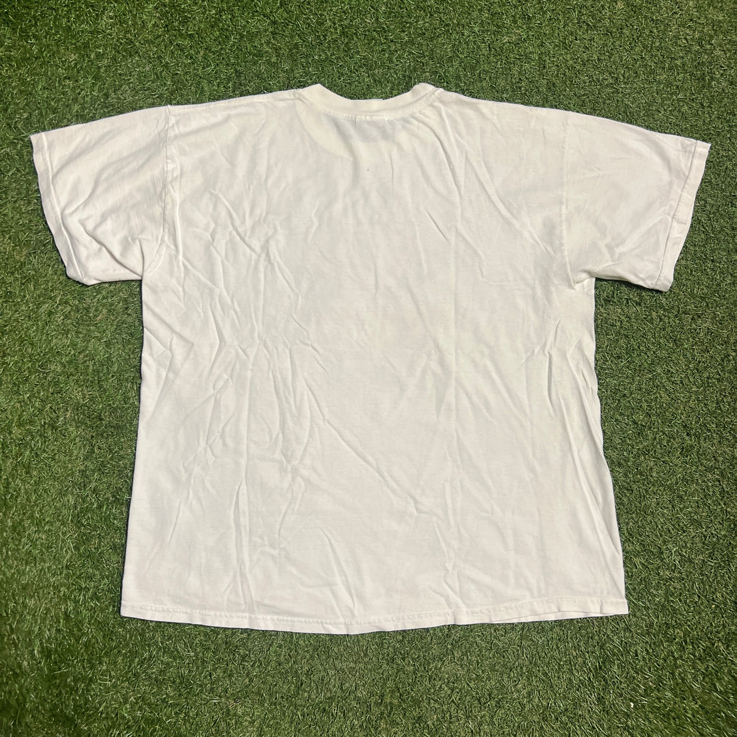 2000 Yankees World Series Champs Clubhouse Edition White Tee Size XL USED v16186