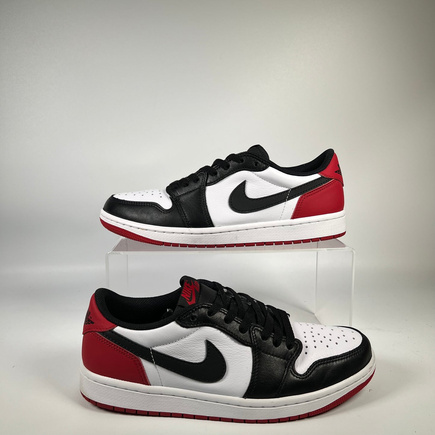 Jordan 1 Low Black Toe (2023) Size 8 USED s18804