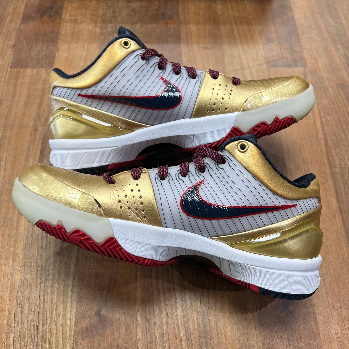 Nike Kobe 4 Gold Metal (2024) Size 5 USED s16712