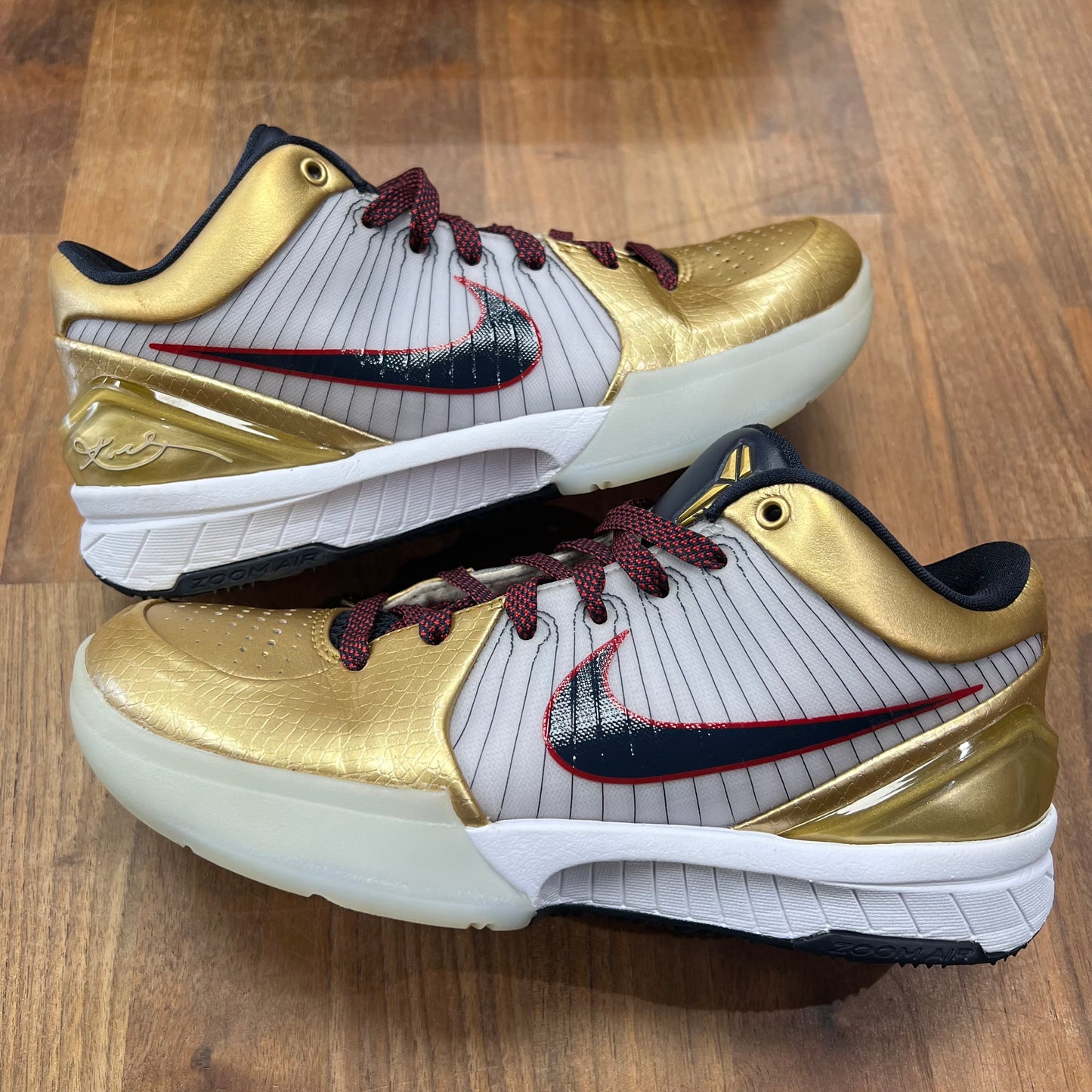 Nike Kobe 4 Gold Metal (2024) Size 5 USED s16712