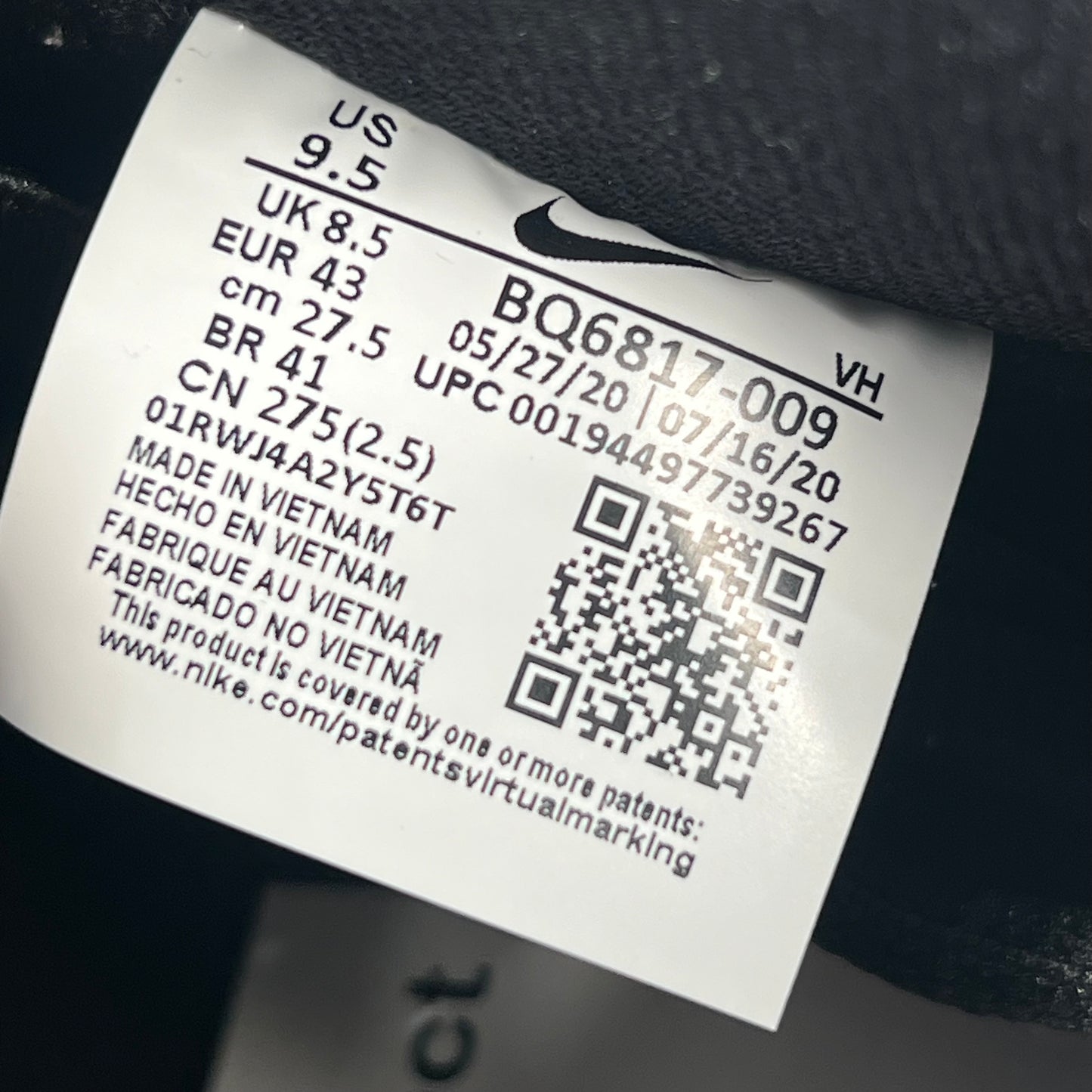 Nike SB Dunk Low Atmos Elephant (2020) Size 9.5 USED s17961